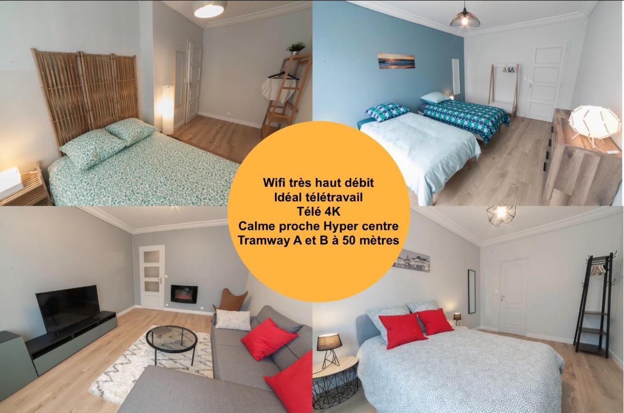 Prestigeloc - Business & Confort - 3 Grandes Chambres, 2 Sdb, Hyper Centre 奥尔良 外观 照片